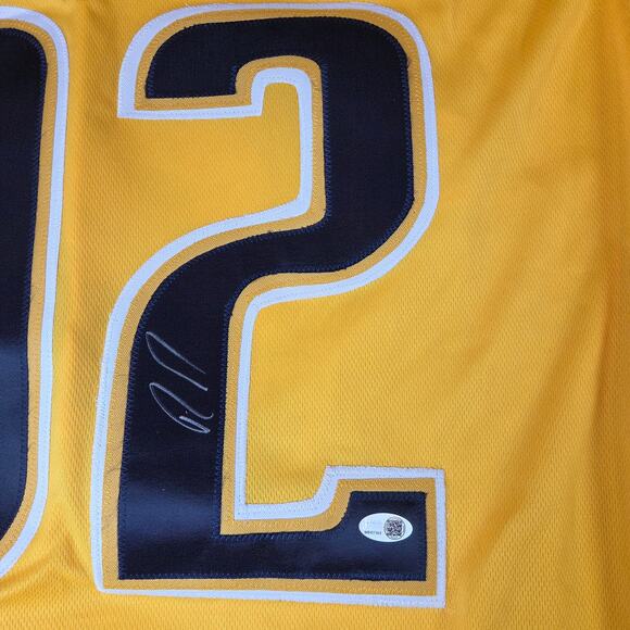 Ryan Johansen Signed Nashville Predators Custom Jersey XL JSA Witness WB957369 - Picture 2 of 8